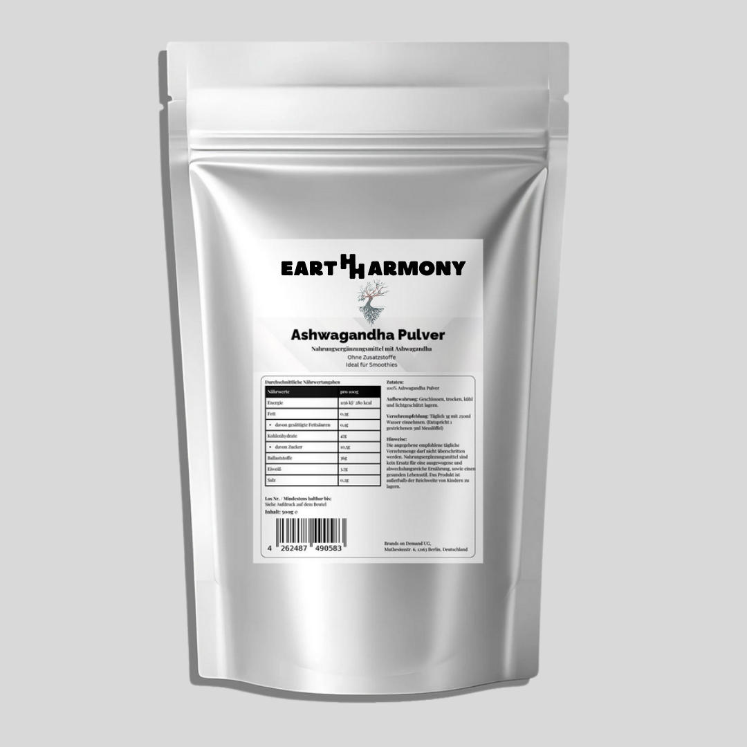 Ashwagandha Pulver - 500g Doypack