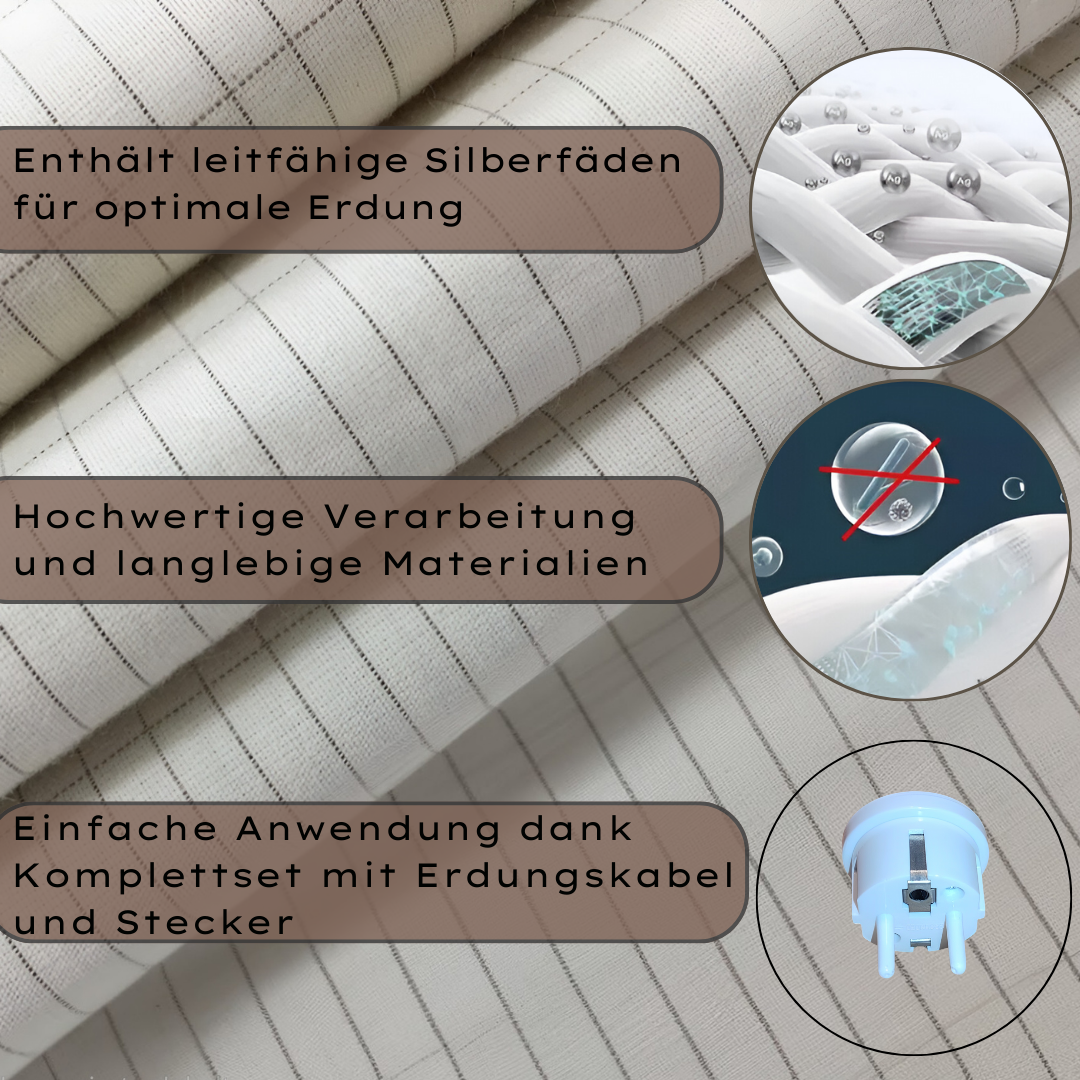 Erdungsbettlaken EarthingDream