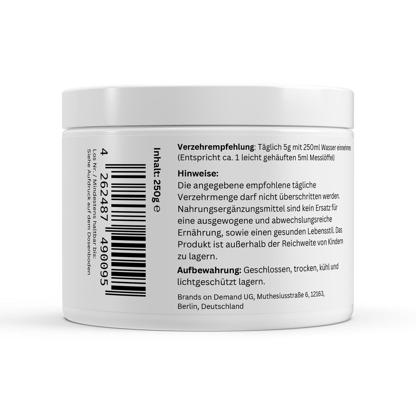 Taurin Pulver - 250g