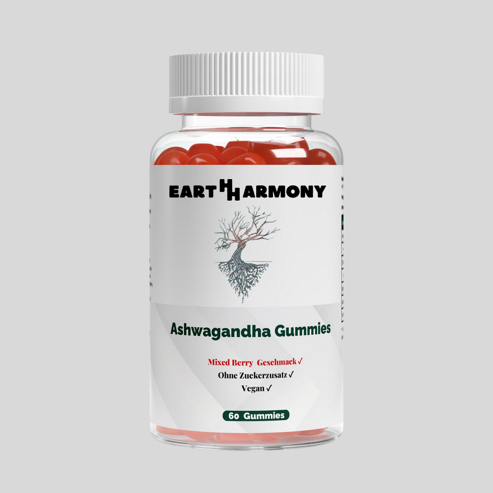 Premium Ashwagandha Gummies 300 + Vitamin B6,- 60 Stk