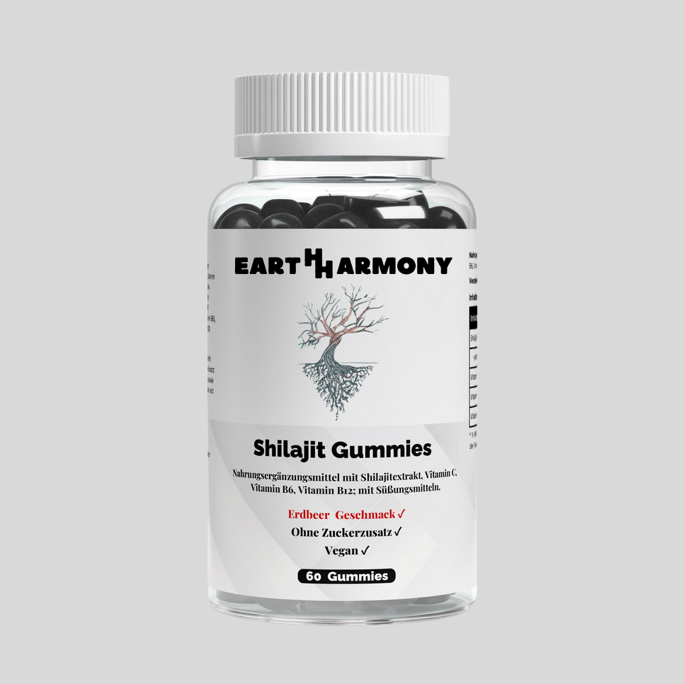 Shilajit Gummies + Vitamin C,B6, B12 - 60 Stk.