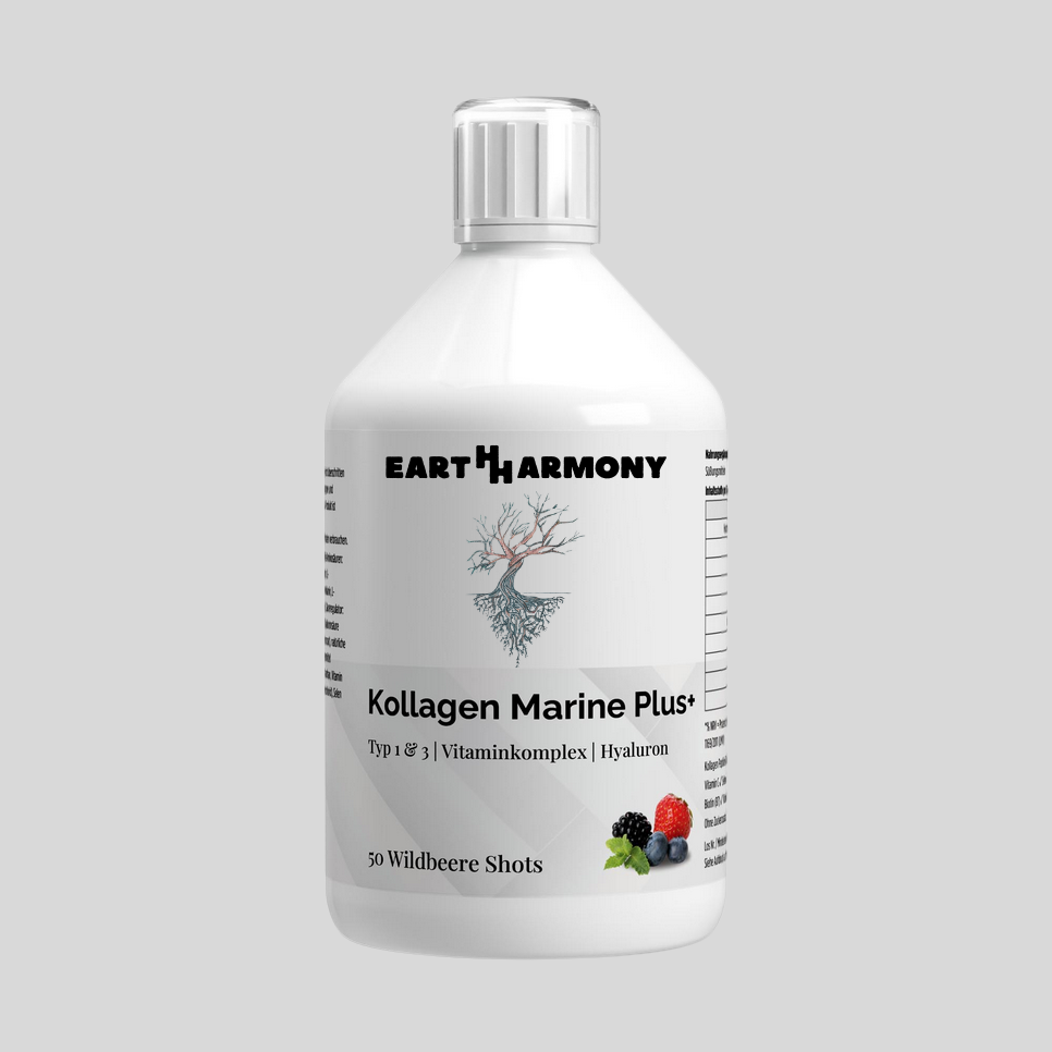 Kollagen Marine Plus (1500 DA) + - 50 Shots - Wildbeere - 500ml