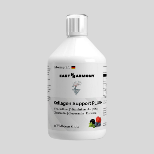 Kollagen Support PLUS+ Shots (1500 DA) - Wild Berry - 500ml