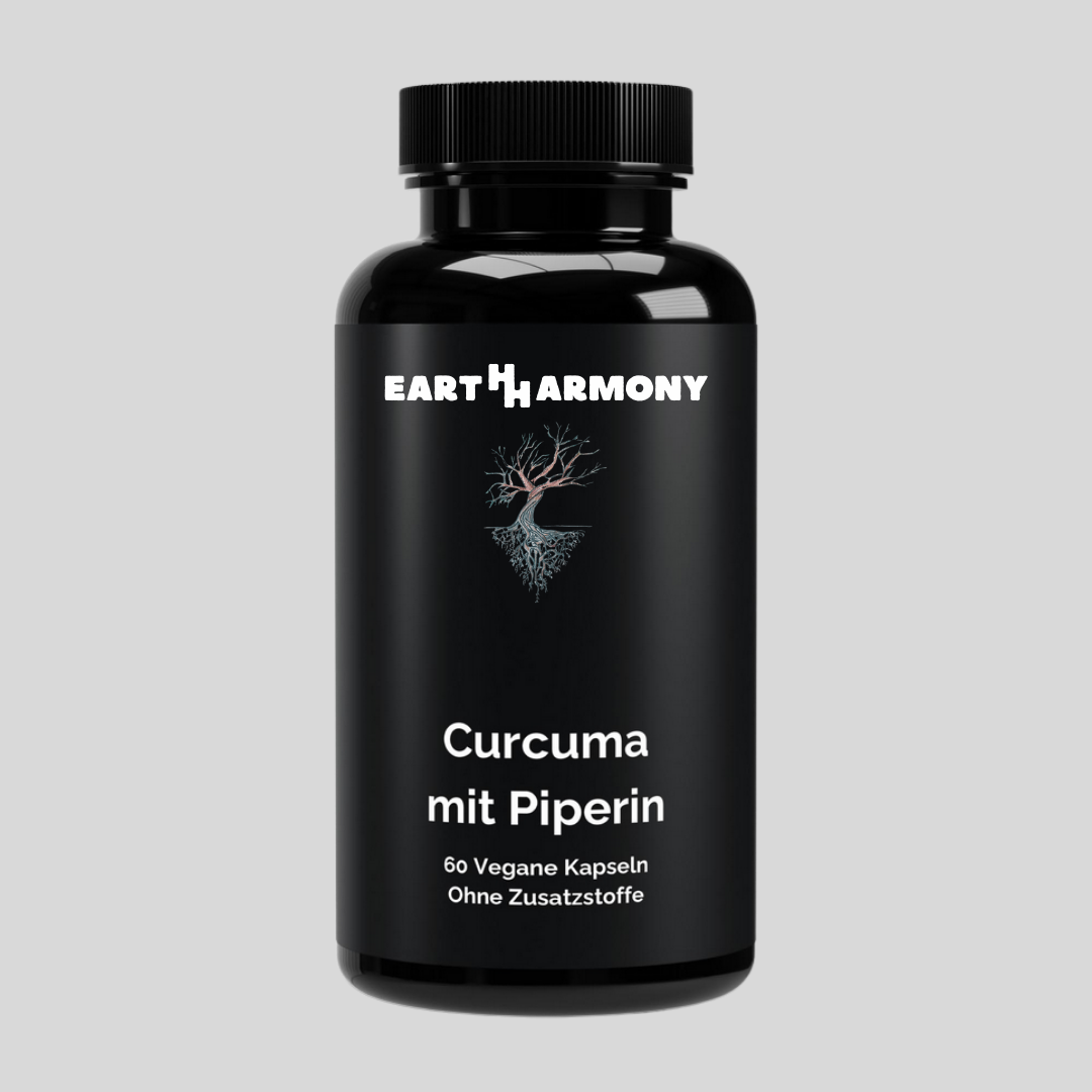 Kurkuma + Piperin - 60 Kapseln