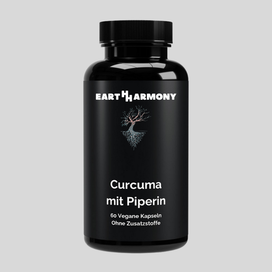 Kurkuma + Piperin - 60 Kapseln