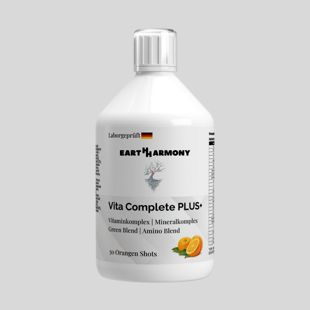 Vita Complete PLUS+ 50 vegane Shots - Fresh Orange - 500ml