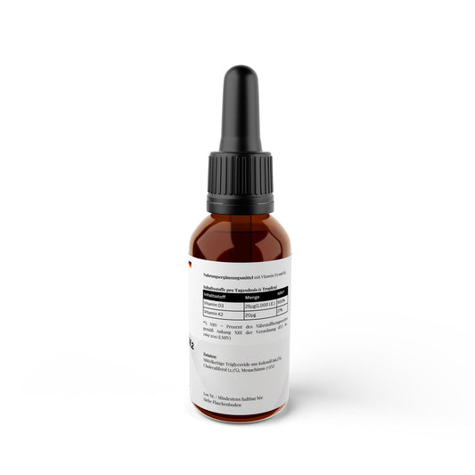 Vitamin D3 + K2 - 1.700 Tropfen (1.000 I.E.) - 50ml